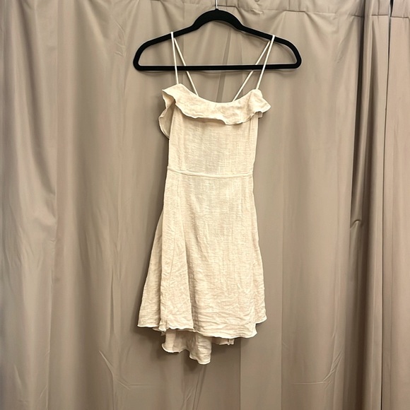 Adorable Small FREE PEOPLE More Than a Mini Beige Dress! Boho! Summer dress! - Picture 5 of 10